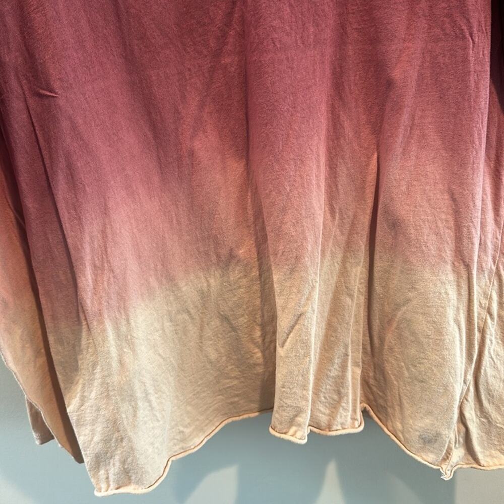 Umgee Medium Ombre Twist Front Long Sleeve Top - Picture 9 of 11